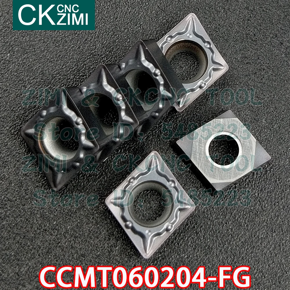 CCMT060204-FG ZM1125 CCMT 060204 FG Sisipan Karbida Alat Sisipan Balik Internal CNC Mesin Putar Kayu Alat Bubut Logam