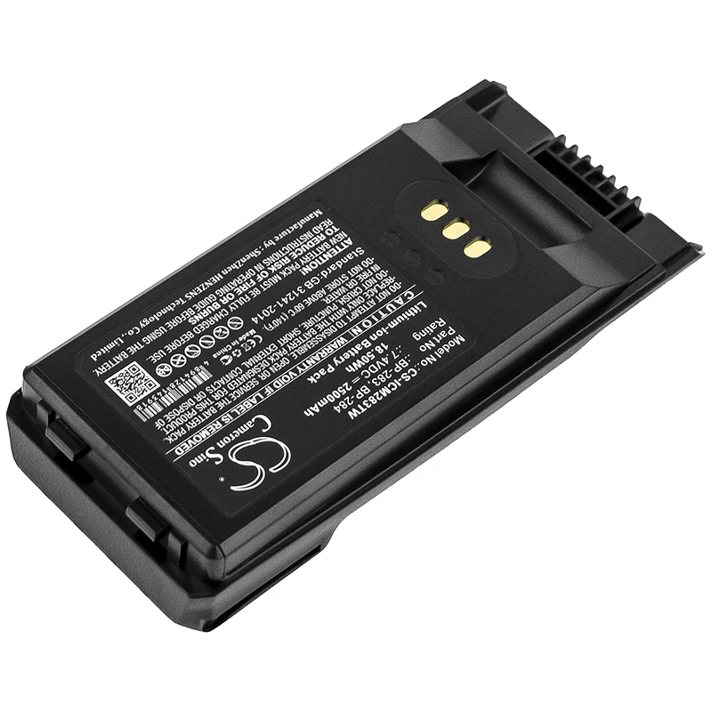 Replacement Battery for Icom  IC-F3400, IC-F3400D, IC-F3400DP, IC-F3400DPS, IC-F3400DPT, IC-F3400DS, IC-F3400DT, IC-F4400