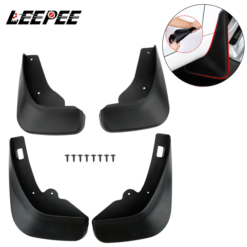 

Splash Guards Fender For Ford Focus 2 MK2 MK2.5 Saloon Sedan 2005-2011 Mudguards Car Accessories Mud Flaps Front Rear Parts