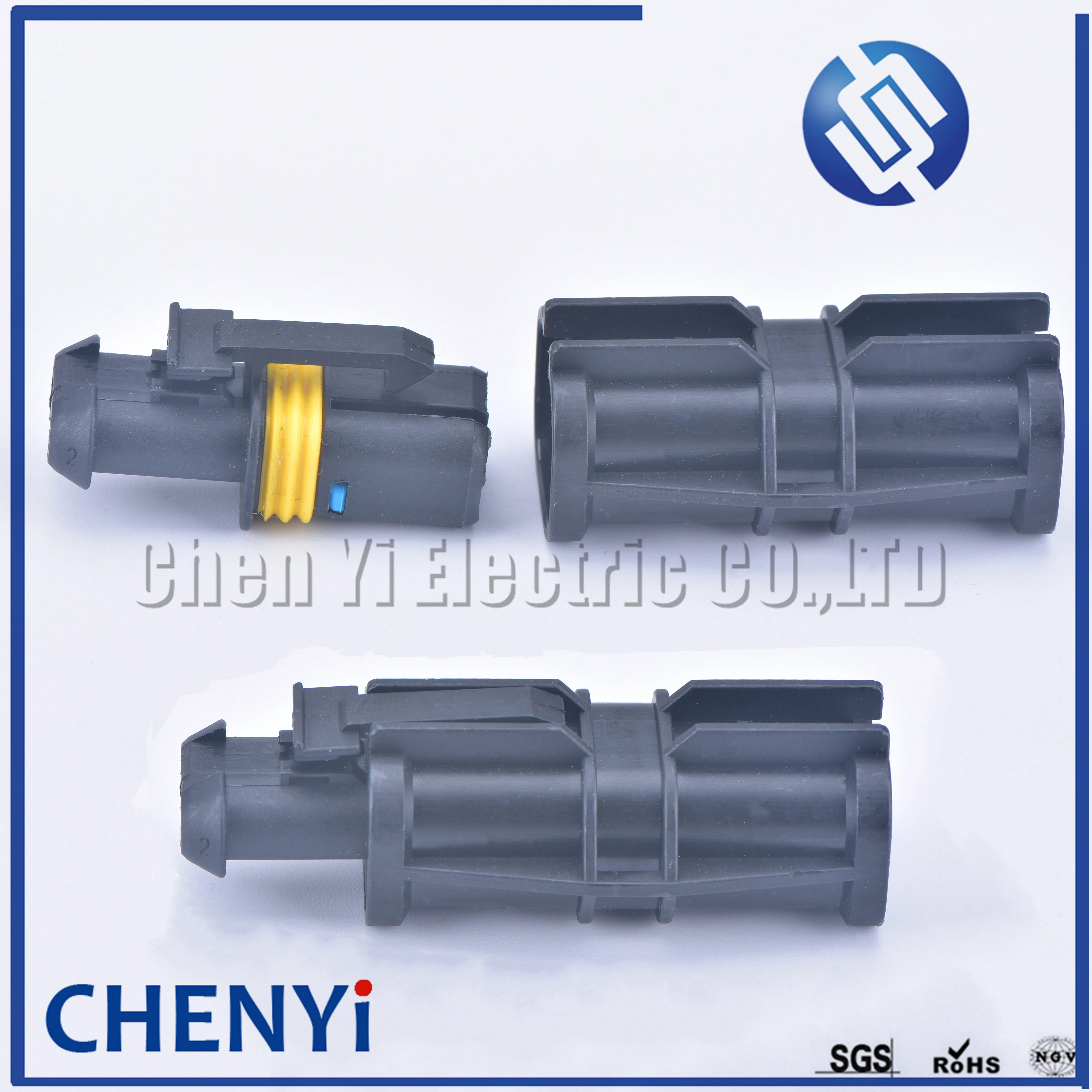 1 set Black 2 pin 18286000002 Automotive Relay Plug EFI Motor Socket Electrical Lear Car Connector Light Socket