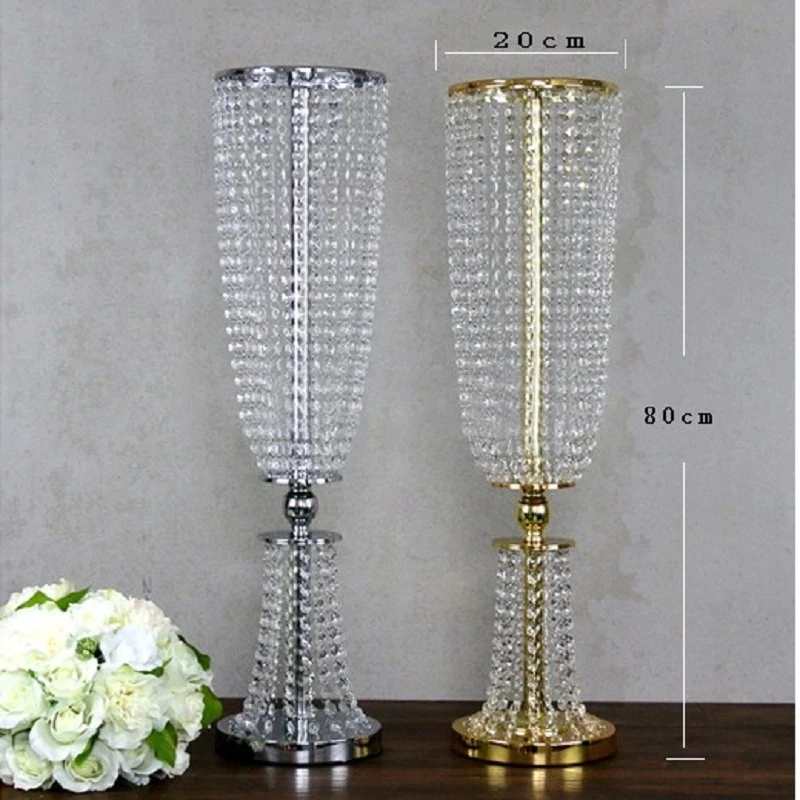 acrylic Imitation crystal wedding centerpiece lead road event wedding decoration / party decoration event candlestick