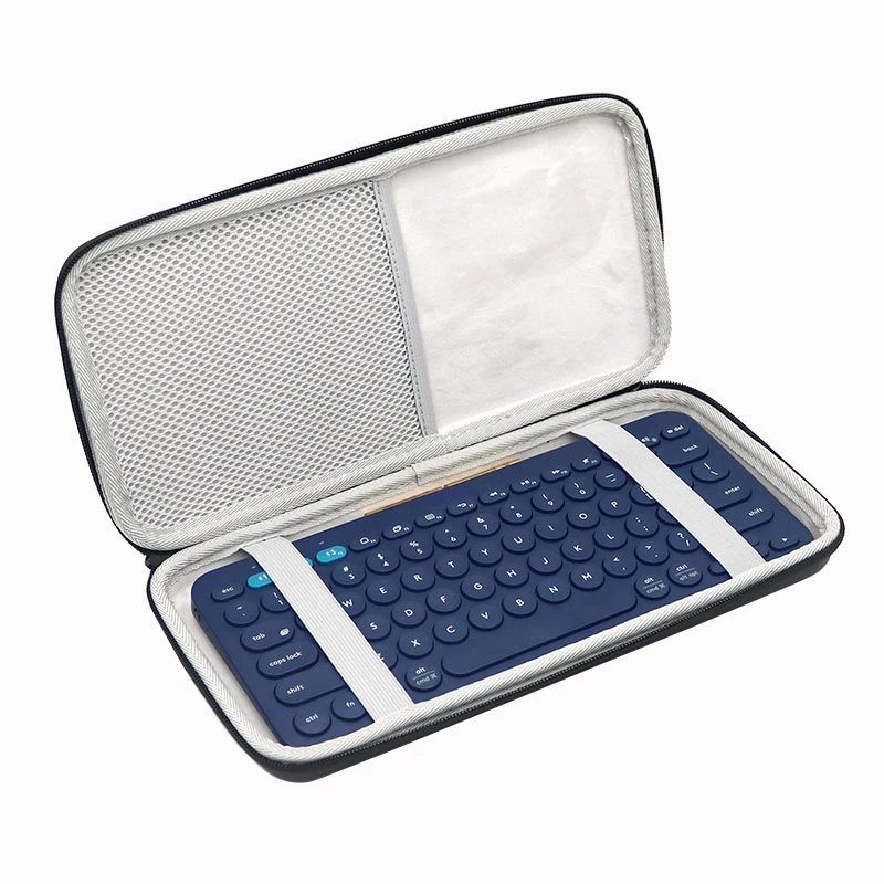 EVA Storage Case for Logitech Wireless Bluetooth Keyboard K380 Strap Handbag New Arrival PU Skin Protective Travel Bag