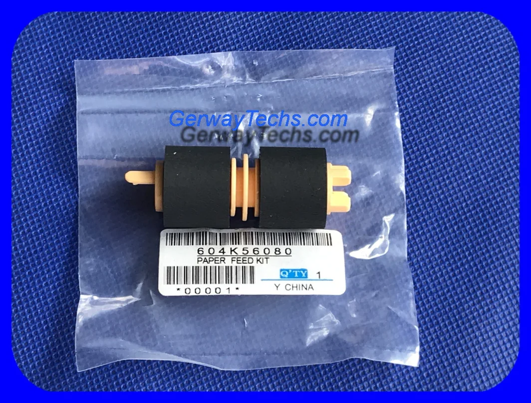 QTY-60 GerwayTechs 022K74870 604K66430 676K65020 XeroxVersaLink B600 B605 Paper Feed Roller Pickup Roller 604K56080 675K82242