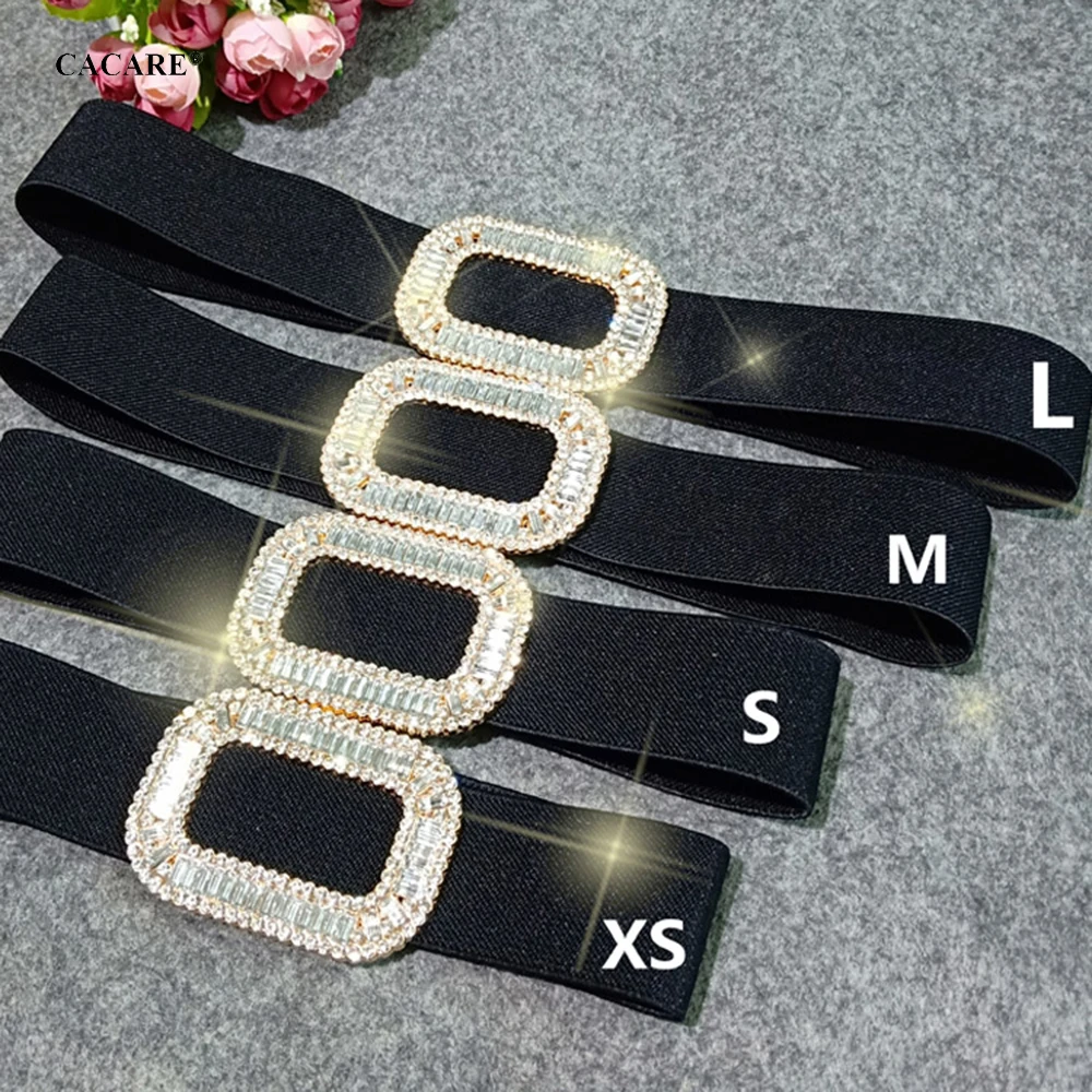 

Cummerbund Women Luxury Rhinestones Waist Belt for Latin Ballroom Waltz Dance Dresses Costume Fashion Belt D0819 CACARE