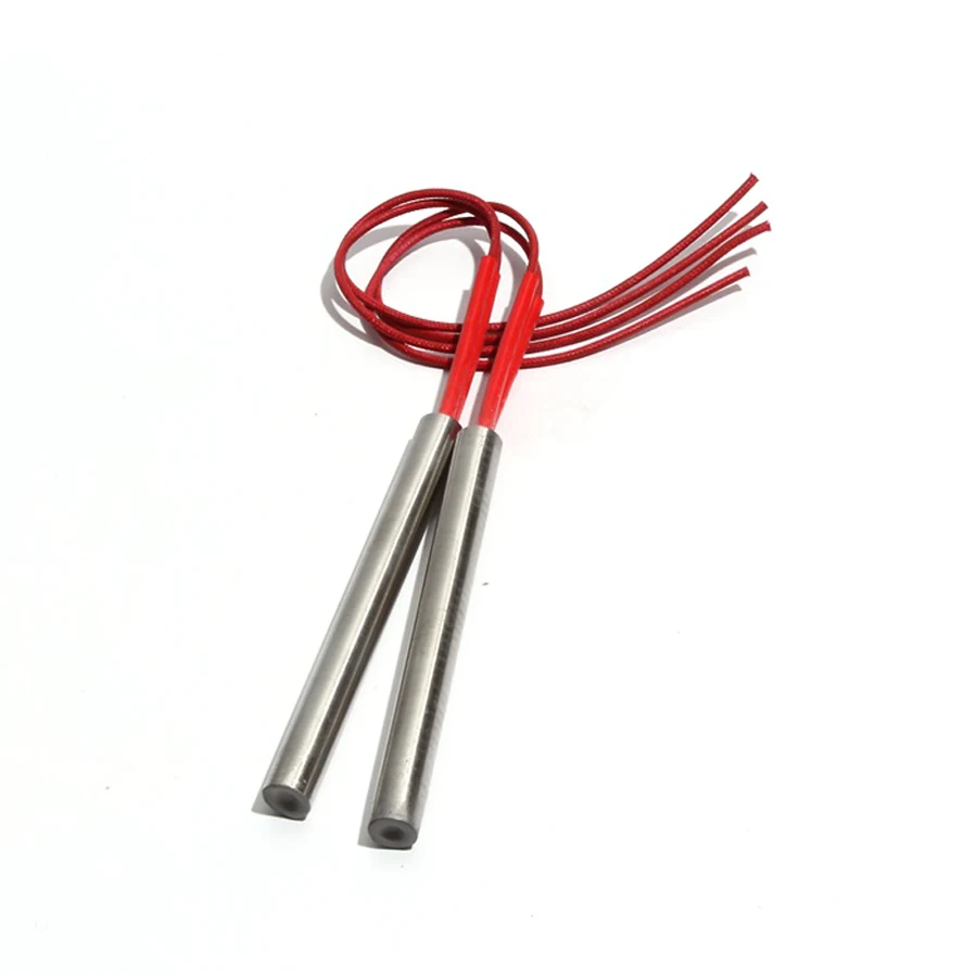 5PCS 25mm 80~95mm Cartridge Heater 201 Stainless Steel 500W/510W/530W/560W/590W Cylindrical Electric Heating Tube