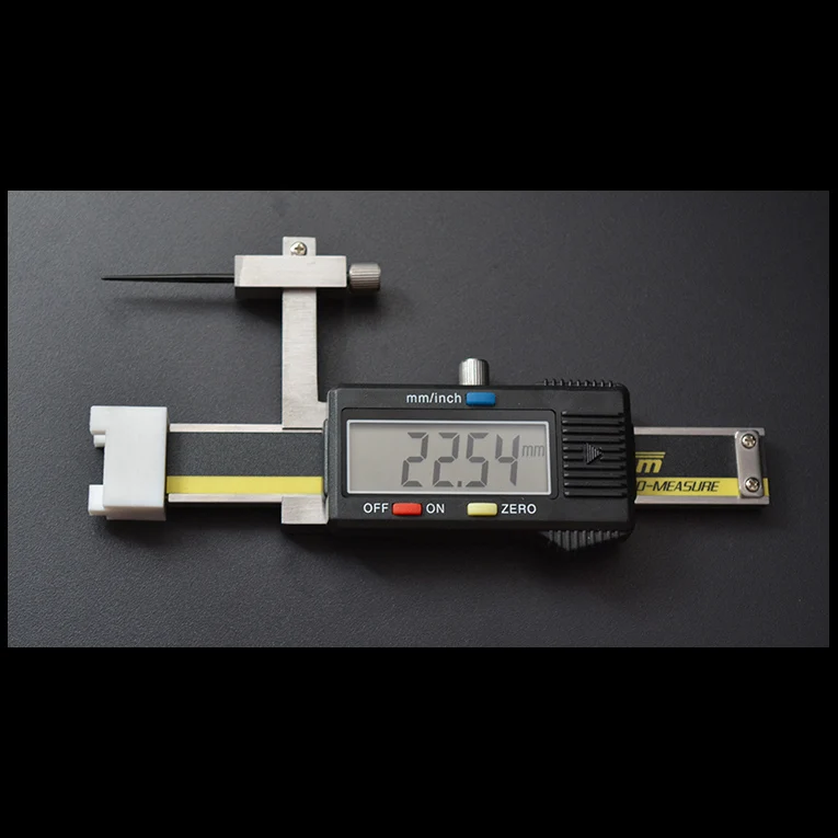 Digital Panel gap gauge with plastic measuring base & plastic needle range 0±20mm