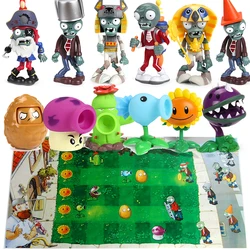 Plants vs Zombies Toys Action Figures PVZ Peashooter SunFlower Birthday Gift Plant Zombie Figurines Doll Toy For Boy Girl