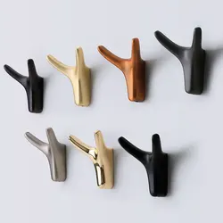 KK&FING Zinc Alloy Wall Hanging Hooks Clothes Hooks Bathroom Kitchen Room Cloth Towel Rack Coat Hat Hanger Keys Creative Hook