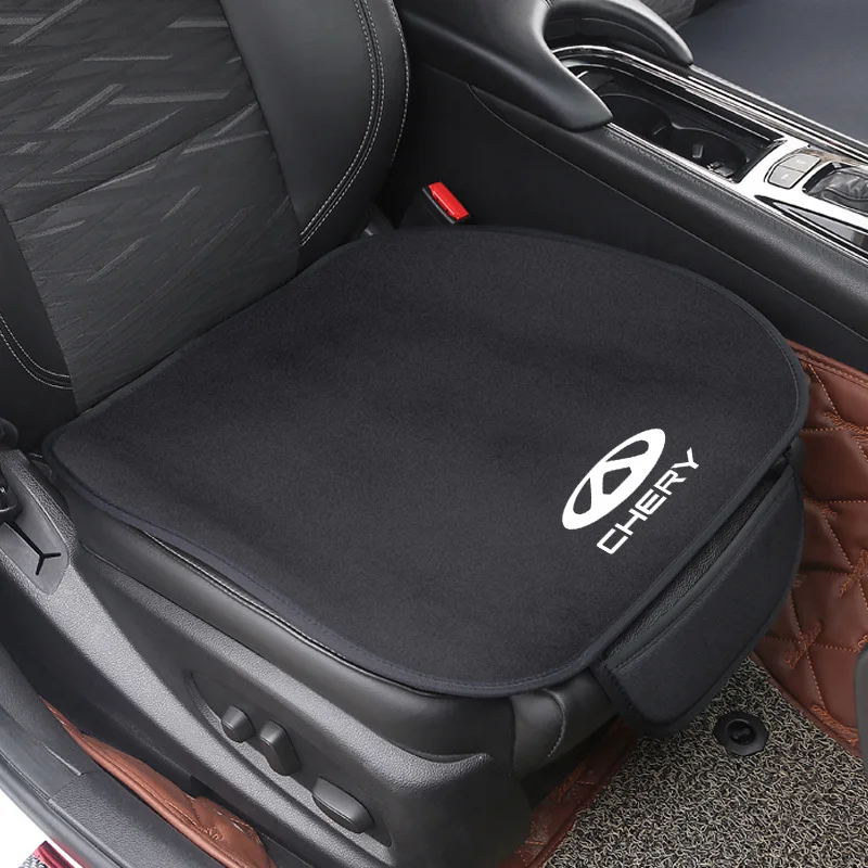 For CHERY TIGGO 3 4 5 7 PRO 8 Accessories Car Seat Cushion Non-Slip Cover Ice silk Velvet Plush 1PCS