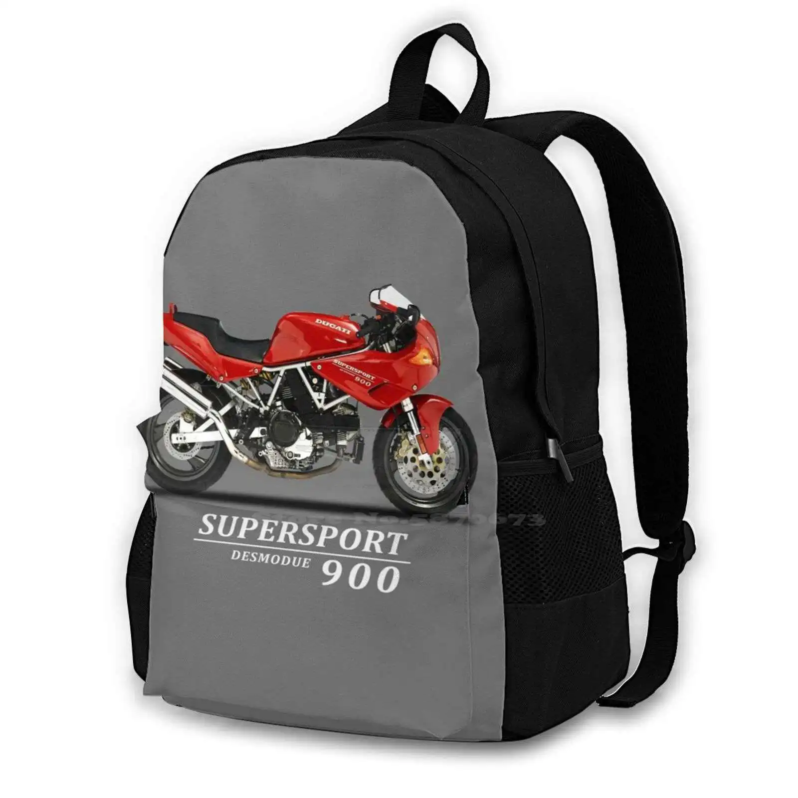 The 900 Super Sport 1995 Fashion Travel Laptop School Backpack Bag 900 Ss Motorcycle Motorcycle Vintage Vintage Motorcycle