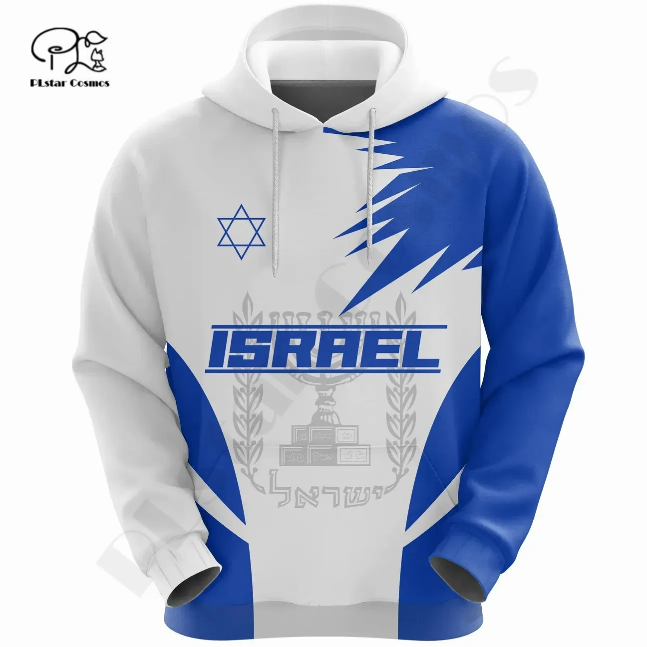 

PLstar Cosmos 3DPrint Newest Sport Israel Country Flag Unique Men/Women Cozy Hrajuku Casual Streetwear Hoodie/Zip/Sweatshirt 3