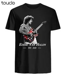 Eddie Van Halen RIP T-Shirt UNISEX SHIRT Size S - 3XL Black T Shirt For Fans Tees