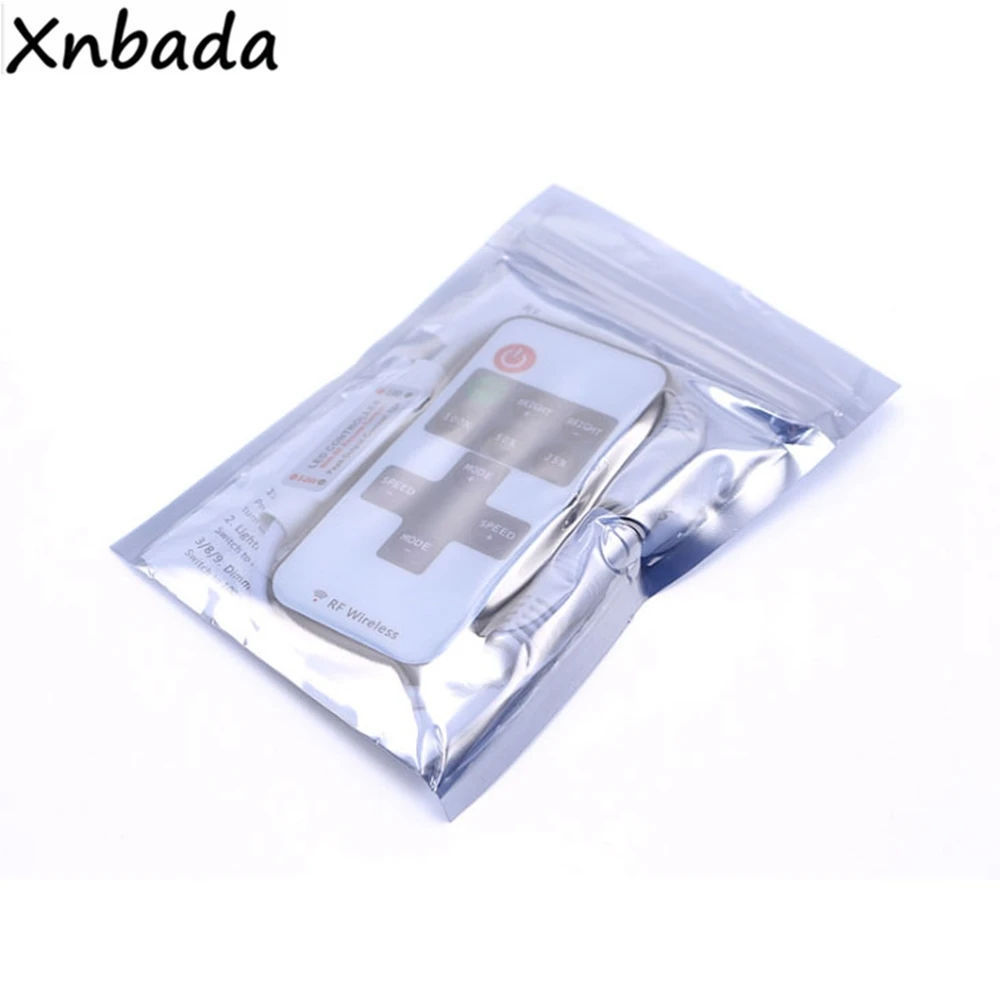 Mini 11Keys RF Wireless Led Remote Controller Led Dimmer Controller For Single Color Light Strip SMD5050/3528/5730/5630/3014