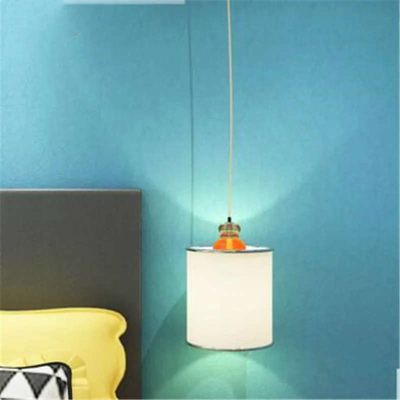 WELLYU Blue non - woven wallpaper Plain silk bedroom warm and simple modern solid color living room small fresh wallpaper