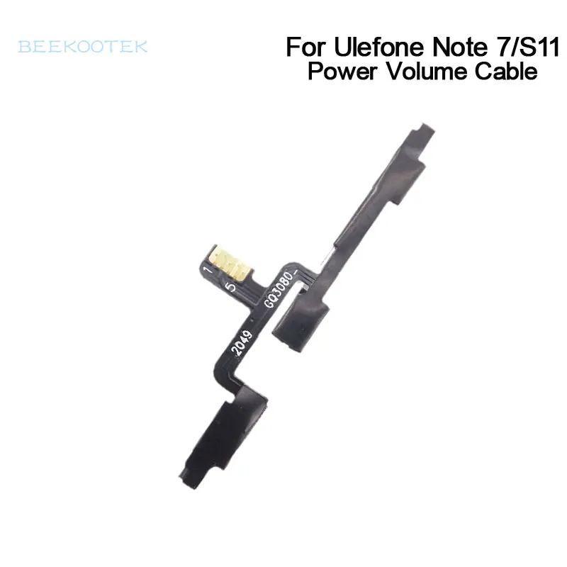 

New Original Ulefone NOTE 7 Power Volume Button FPC Wire Flex Cable Repair accessories for Ulefone Note 7/S11 6.1Inch Smartphone