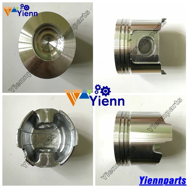 3TNE88A 3TNE88 3TNE88L-RB 3TNE88A-BV 3TNE88-FW Piston W/RINGS 129001-22081 For Yanmar Vio40 B37-2 Excavator Engine Spare Parts