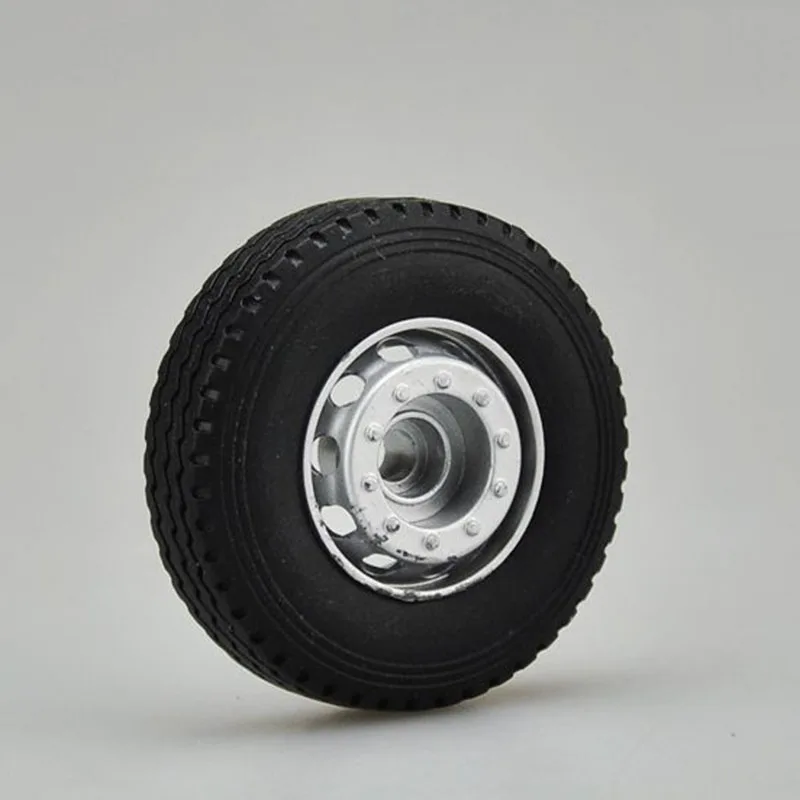 1:24 Front Tire/Spare Tire/Wheel Hub Modified Truck Engineering Vehicle Special Accessories Scene Truck Model Components Shows