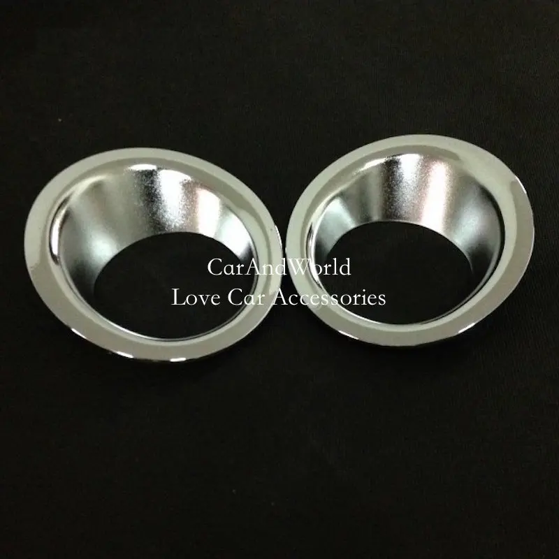 

For Nissan X-TRAIL XTRAIL T31 Rogue 2008-2013 Rear Fog Lights Cover Tail Lamp Garnish Trims ABS Chrome Car-styling Accessories