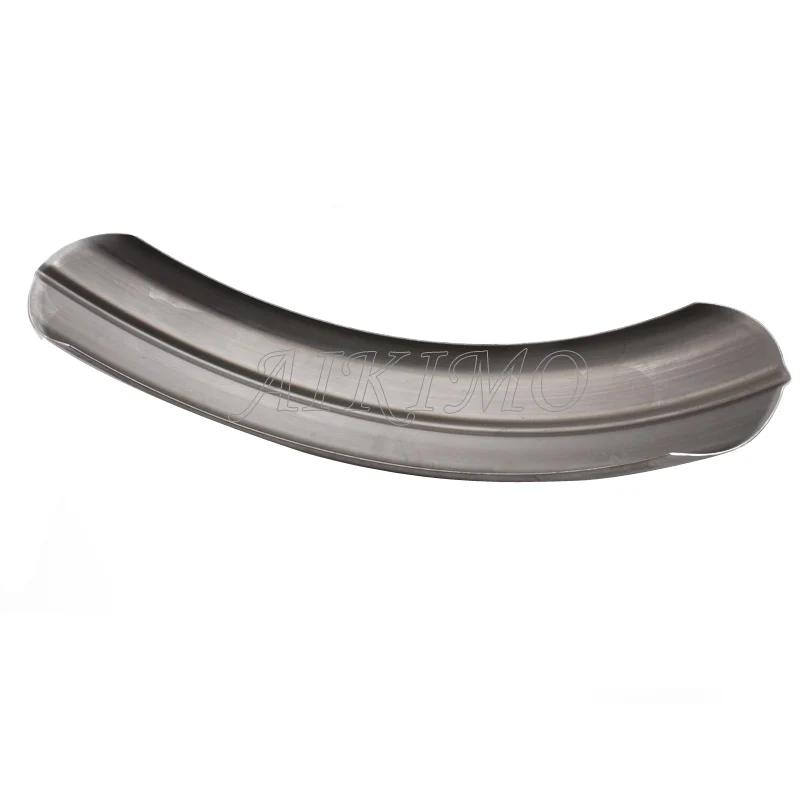 Motorcycle Rear Fender Old School Ribbed 5\