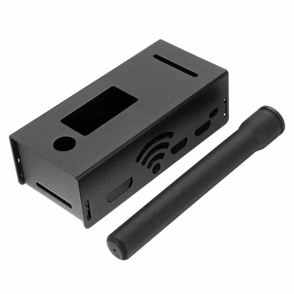 هوائي + علبة ألومنيوم + OLED + MMDVM نقطة اتصال دعم P25 DMR YSF لتوت العليق