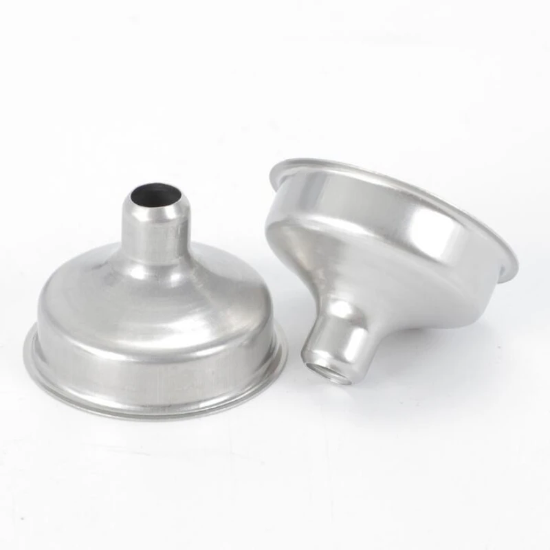 

Hot Stainless Steel Funnel Drink Liquor Whisky Alcohol Hip Flask Kitchen Tools MINI Funnels