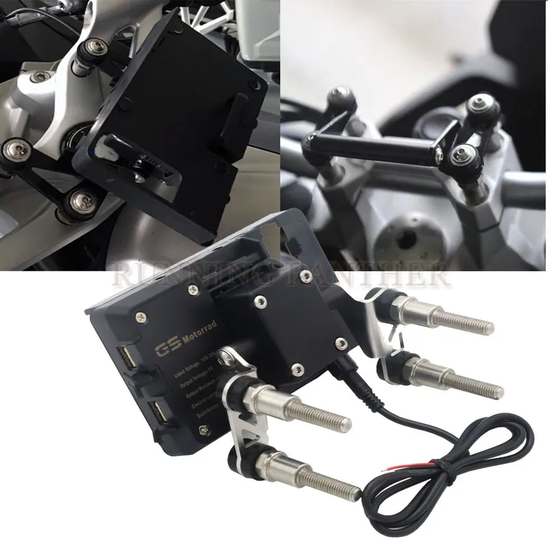 

Мотоциклетный навигационный кронштейн, держатель мобильного телефона для BMW F750GS F850GS R1200RS