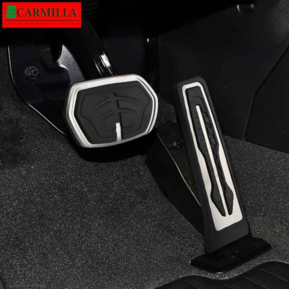 

Автомобильные педали Carmilla из нержавеющей стали для BMW 1, 2 серии, F40, 2020, 2021, F45, F46, 2015-2021, автомобильные аксессуары