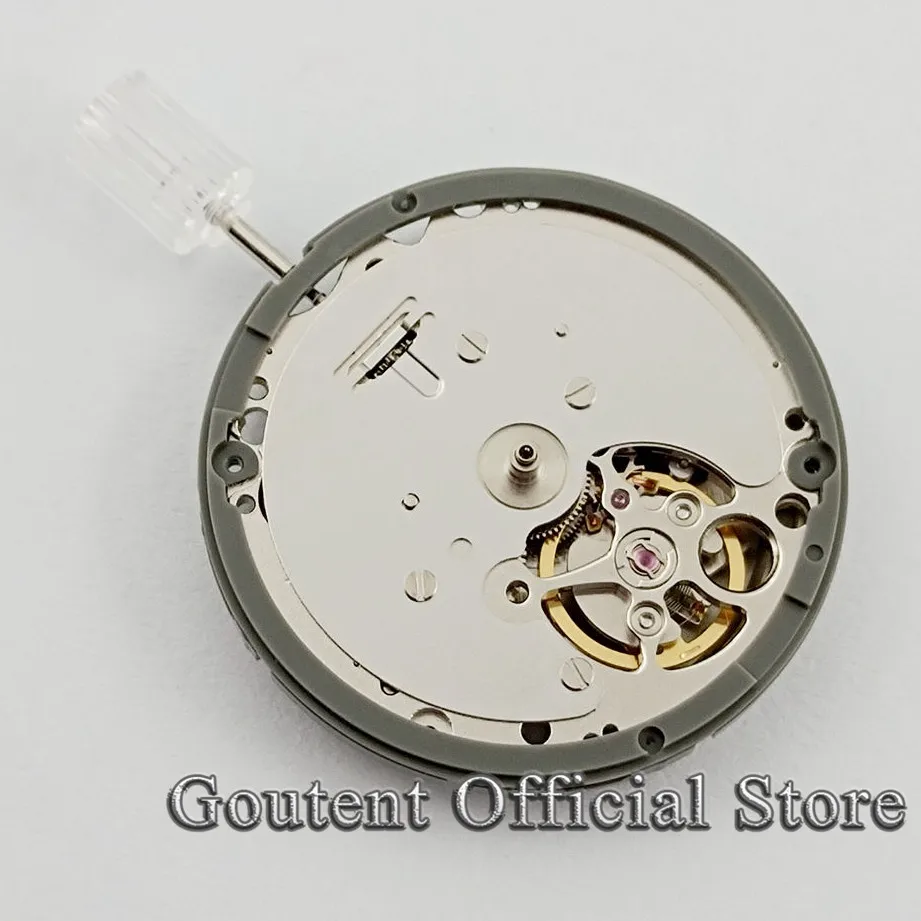 24 Jewels Mechanical NH38 Automatic Watch Movement 21600bph Replacement Whole Movement Spare Parts Accessories