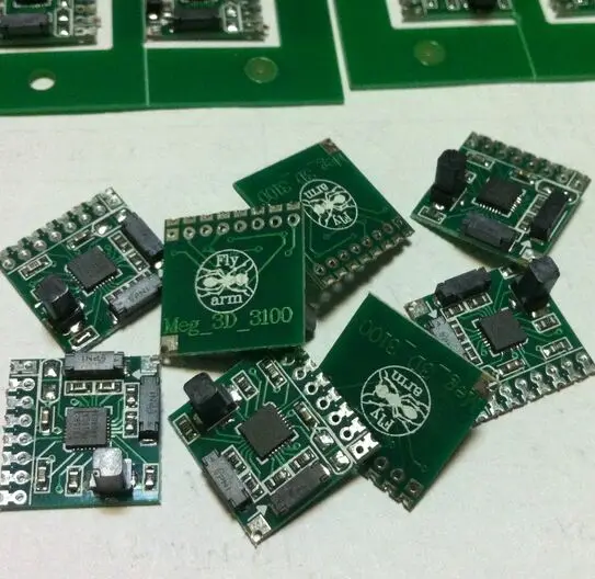 

RM3100 High precision 3-axis magnetic field meter 13104 13156 13101 magnetic field of an electronic compass spi/i2c