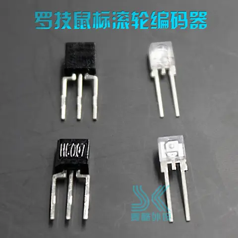 1Pair Mouse Optical Encoder for Logitech G300 s G302 G9X G500 G600 G602 G402 G700 G900 G903 M325 m500 M557 M705 M905 Anywhere2s