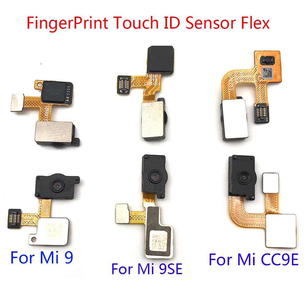 NEW Light Proximity Fingerprint Sensor Home Flex Cable For Xiaomi Mi9 Mi 9 Se 9Se / For Mi A3 CC 9E CC9e / For Mi 9 Lite