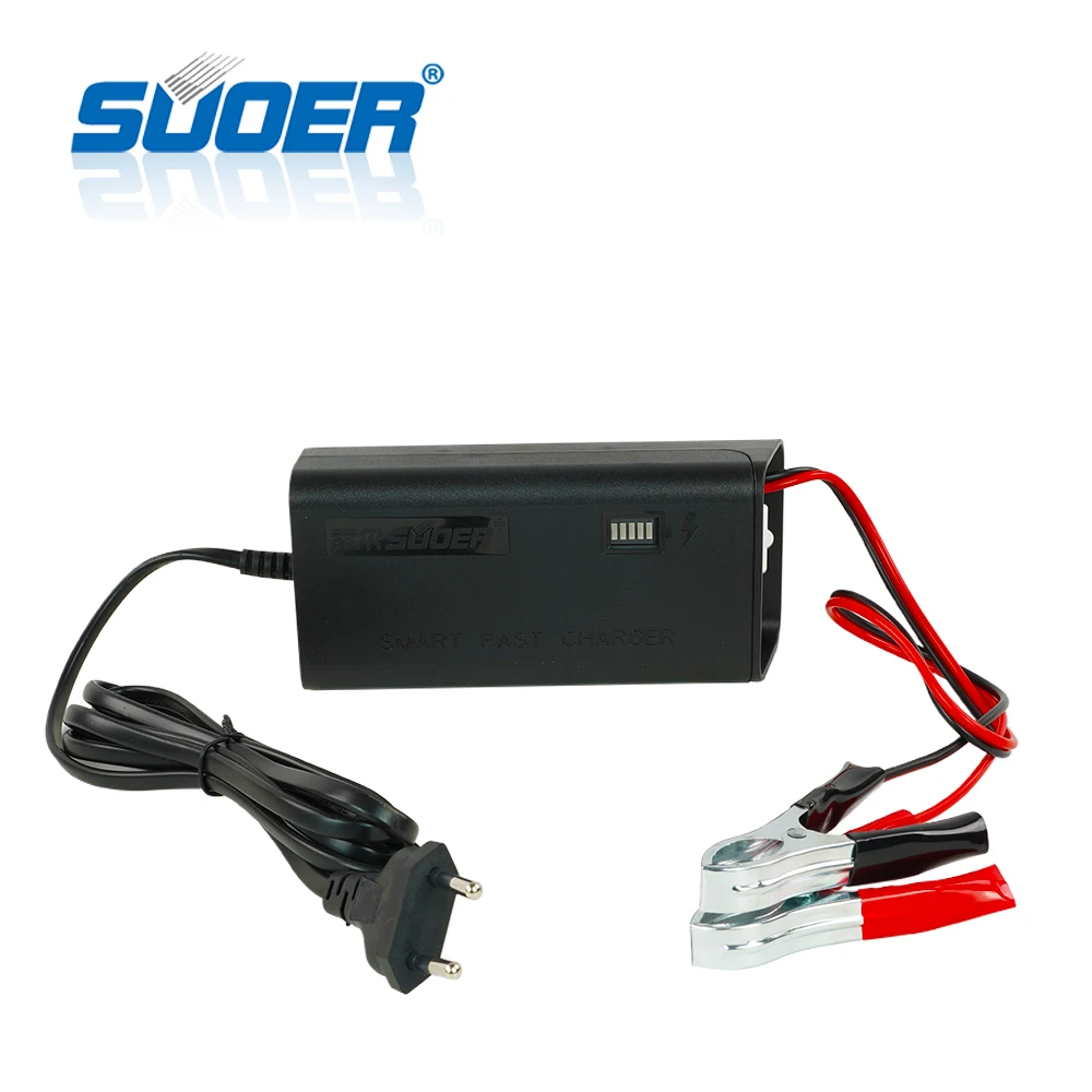 Suoer【Battery charger 】 12V 5A battery charger smart fast battery charger(SON-1205B)