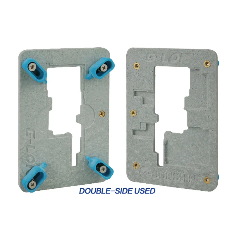 Para o telefone x suporte do pwb SS-601X de alta temperatura resistência com 4 climp fixo doubile lado uso mainboard dispositivo elétrico