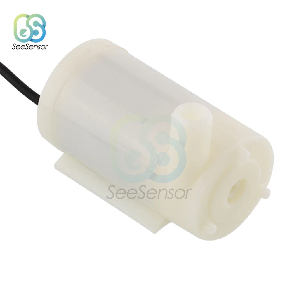 Micro pompa sommergibile del motore di cc pompa idraulica pompa del motore senza spazzola a basso rumore 2.5-6V 80-120L/H