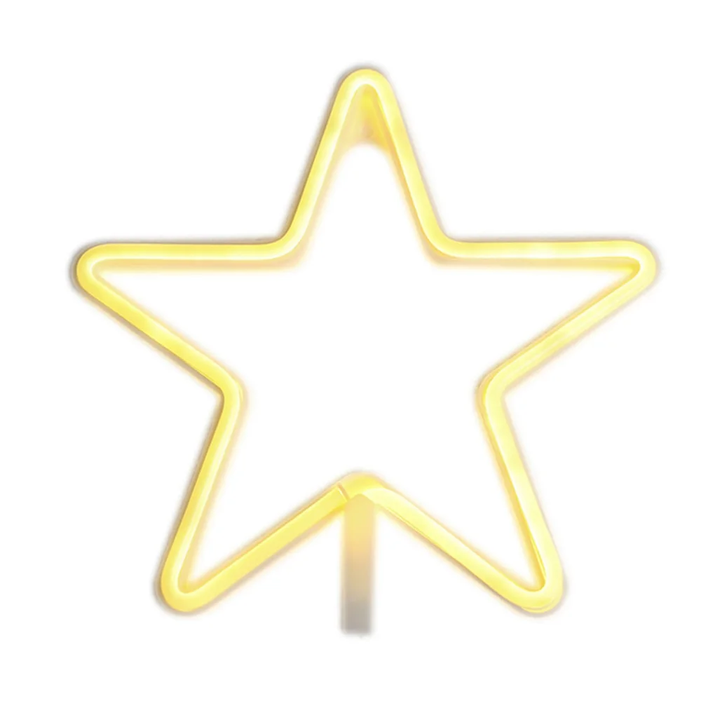 Neon USB Home Room Bedside LED Night Light  For Children Anime Night Light