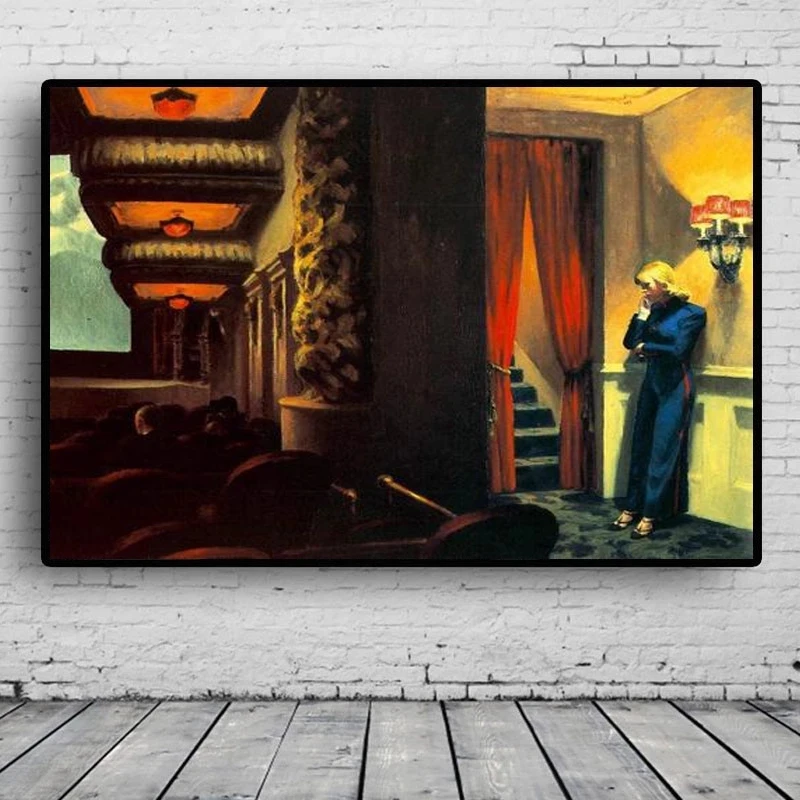 Edward Hopper Wall Art Canvas Painting Posters Prints Modern Painting Wall Picture For Living Room Home Decor Art