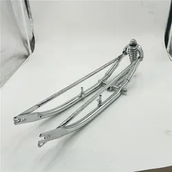 Bicycle Fork Head, Electroplated Trunk, Vintage, Spring, Damping,26
