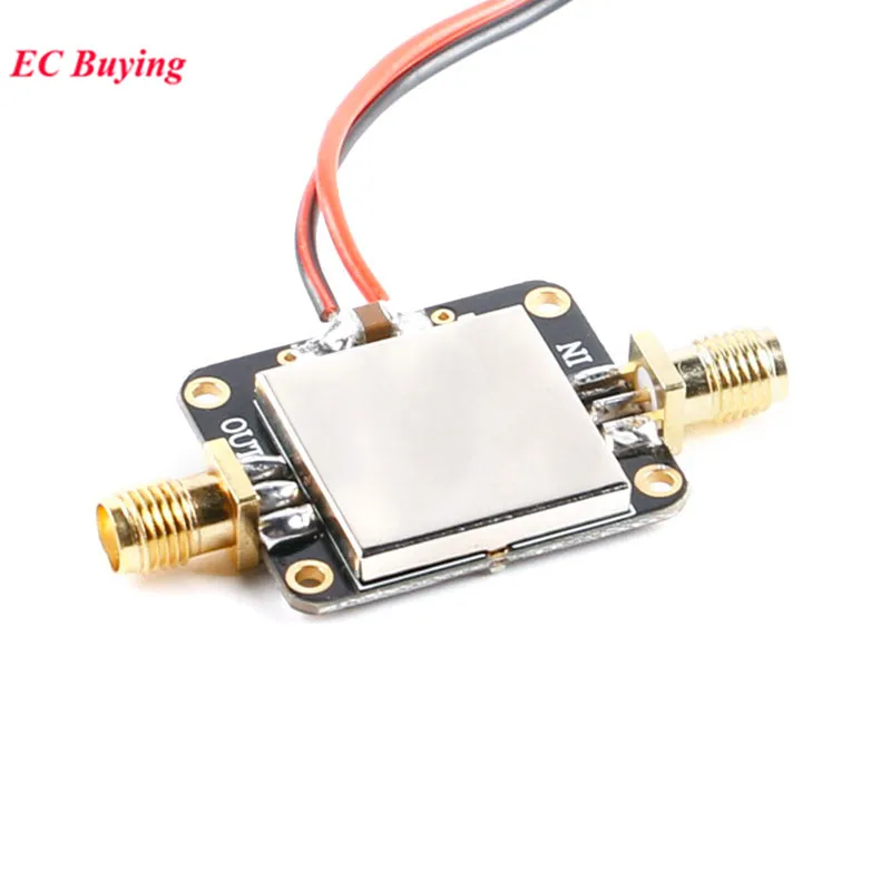 50Mhz-6GHz Broadband Gain Amplification 20dB RF Amplifier Module Low Noise Medium Power Frequency Radio For FM GPS 2.4G WiFi