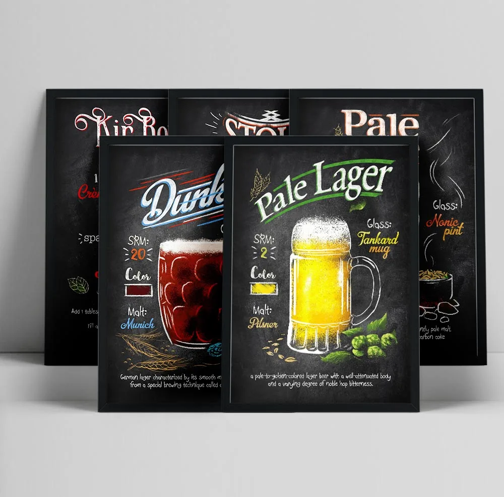 Lager Stout Pale Al…