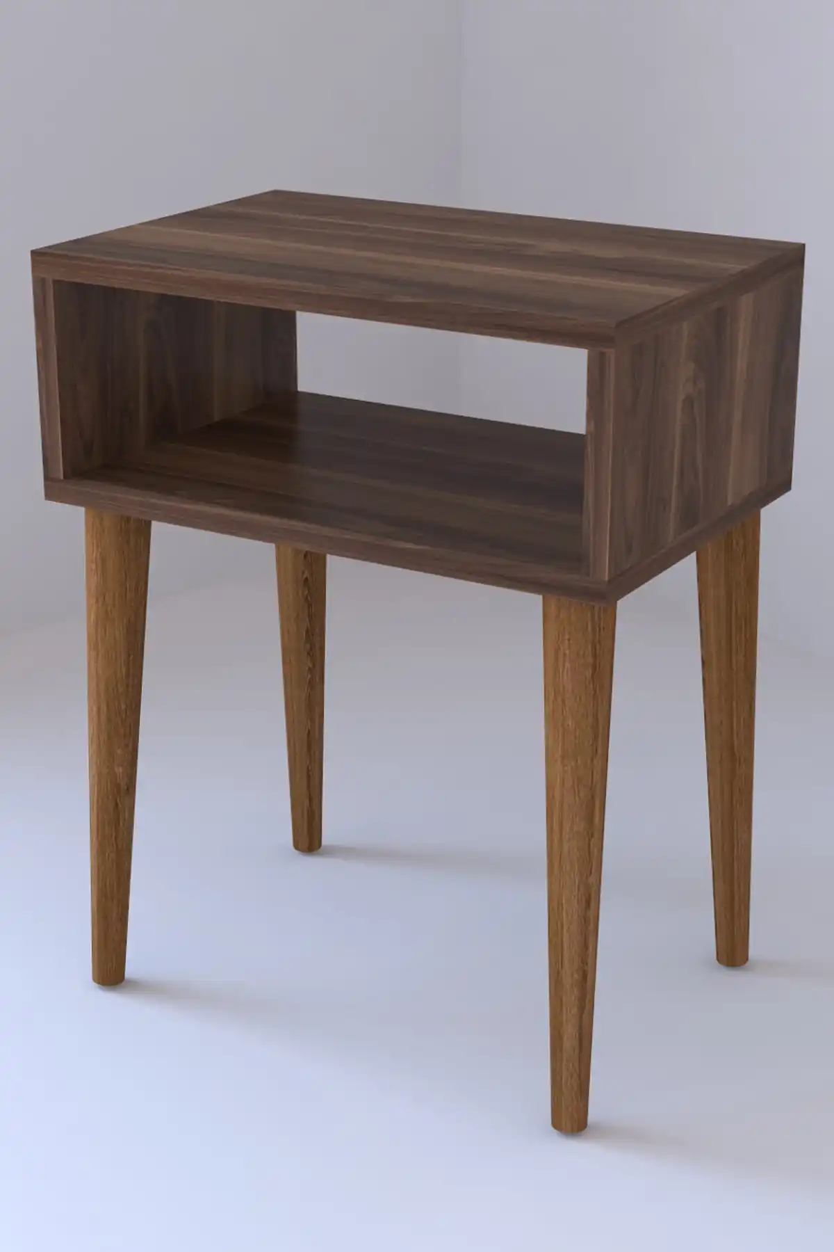 Cômoda retro-nogueira squarehead cômoda moderna