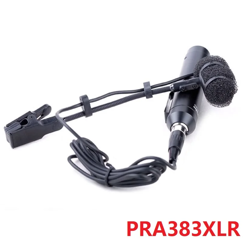 Superlux PRA383XLR clip-on gooseneck microphone for saxophones,woods,eastern and western strings with connector and preamp