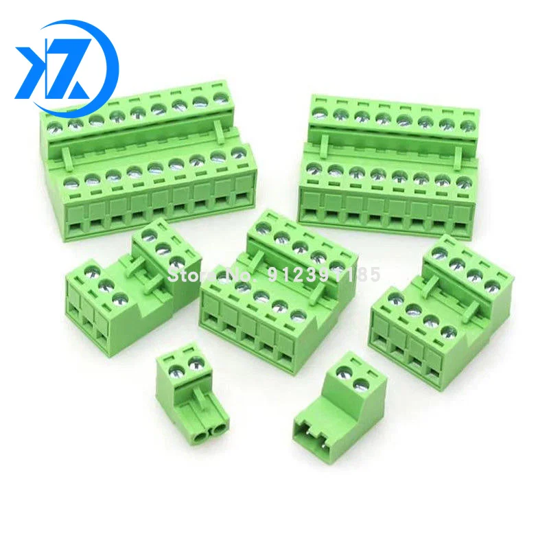 5PCS KF2EDGK 5.08 2EDG PCB 2PIN /3P/4P/5P/6P/7P/8P/9P/10P Connector Plug-In Terminal Block Housing Phoenix Contact Degson