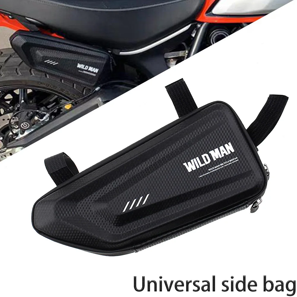 For BMW R Nanet G310R S1000XR S1000R F900XR F900R Motorcycle Side Pack Modified Hard Case Triangle Package Bag Kit