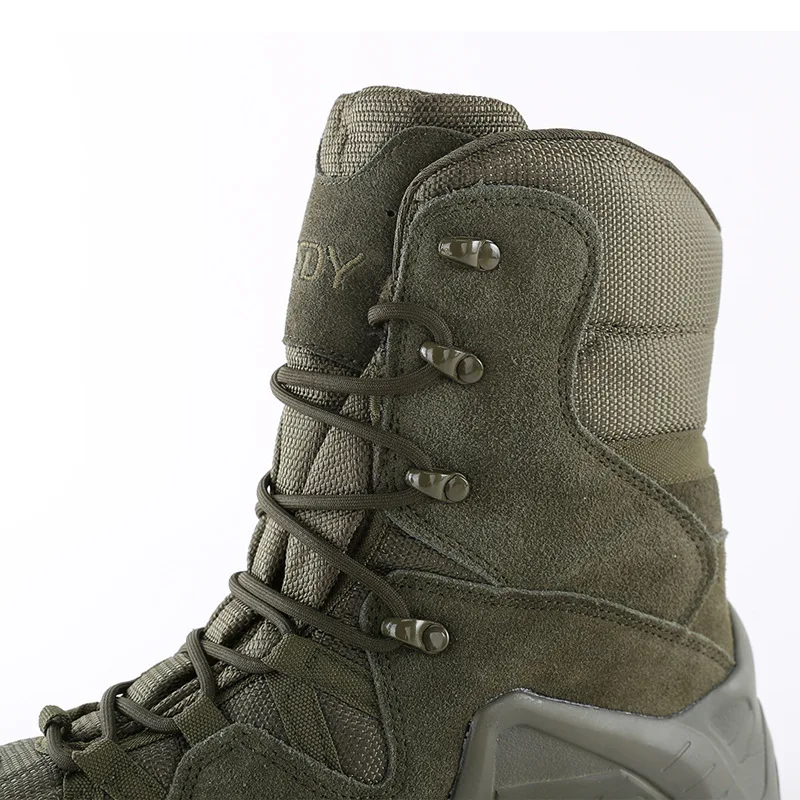 Outdoor Sports High Tops Tactical Boots Spring Autumn Men Women Hunting Training Climbing Camping Hunting Antiskid Hiking Shoes