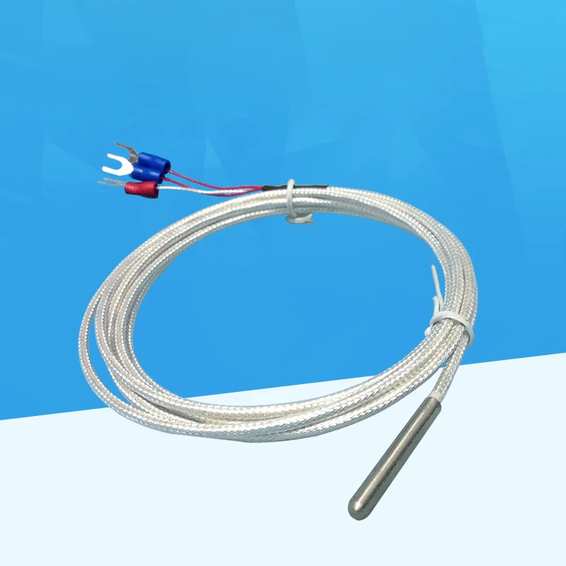 5pcs PT100 temperature sensor platinum thermal resistance electric couple precision WZP-pt100 probe