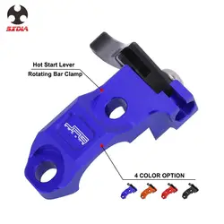 Motorcycle Brake Clutch Rotating Bar Clamp Hot Start Lever For Yamaha TTR250 WR250 YZ 80 85 125 WR YZ 250 250F 426F 450F