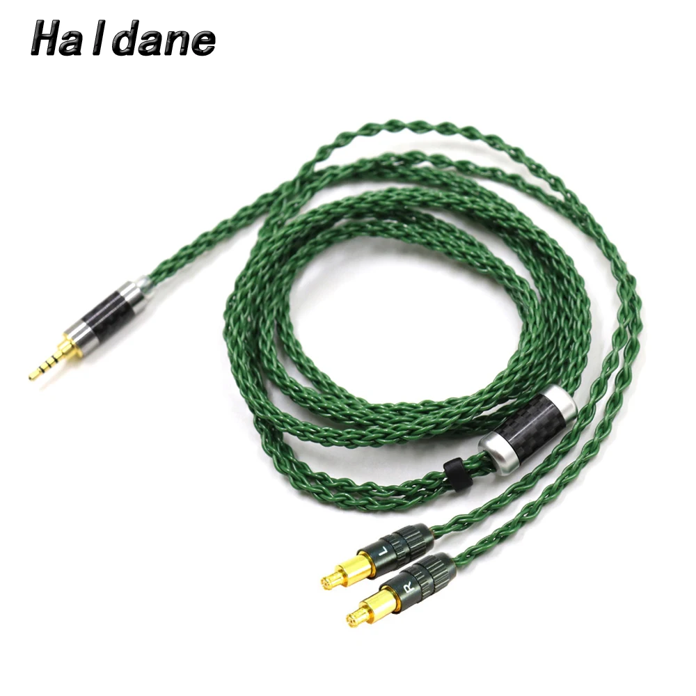 

Haldane HIFI 2.5/3.5/4.4/mm XLR Headphone Replacement Upgrade Cable Silver Plated for ADX5000 WP900 MSR7B 770H 990H AP2000Ti