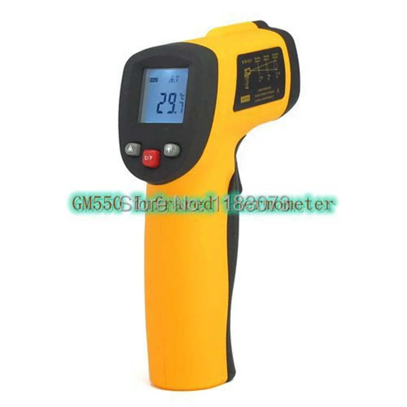 

GM550 IR Infrared Thermometer Temperature Measurement Module Non-contact Electronic Laser Thermometer 550 Degrees Precise Gun