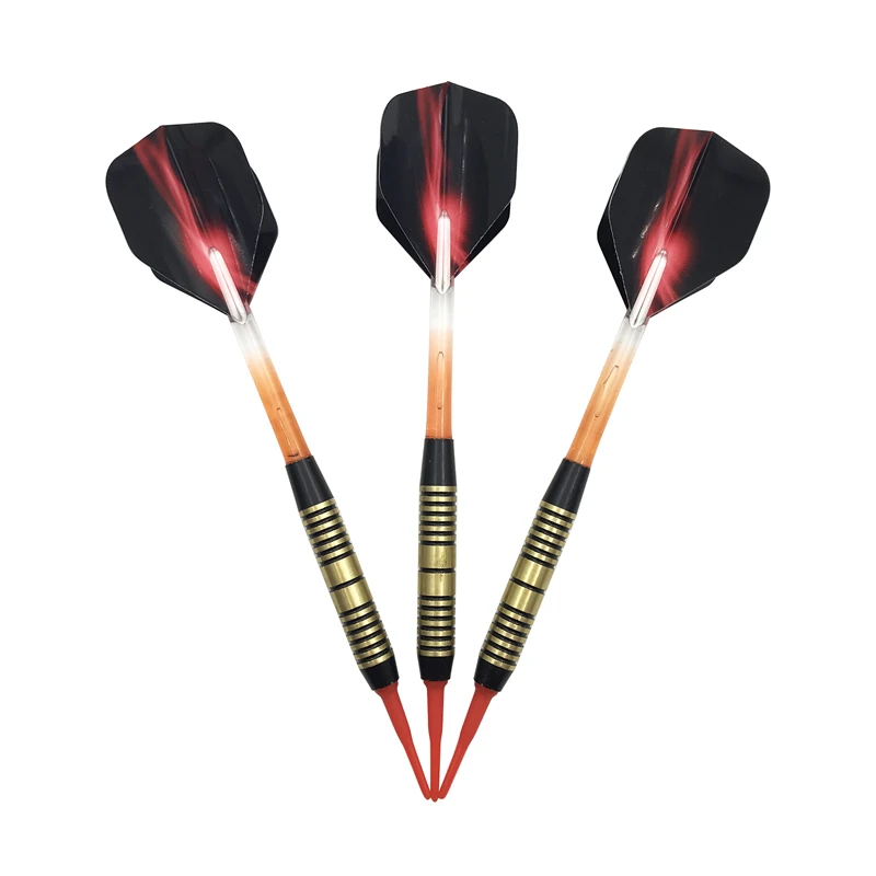 Soft Tip Darts Hoge Kwaliteit 3 Stks/set Elektronische Dart Standaard Sportartikelen Koperen Vat Nylon Assen Vluchten Dardos Flechette