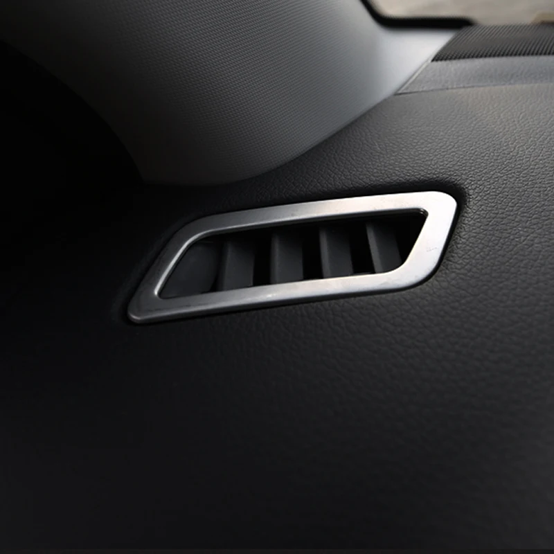 For Nissan Qashqai j11 2014 2015 2016 2017 2018 Dashboard Air Vent Trim Cover Bezel Interior Garnish Front Insert Frame